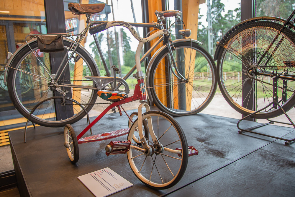 Выставка вело-музея Андрея Мятиева открылась в парке «Раздолье», Июль